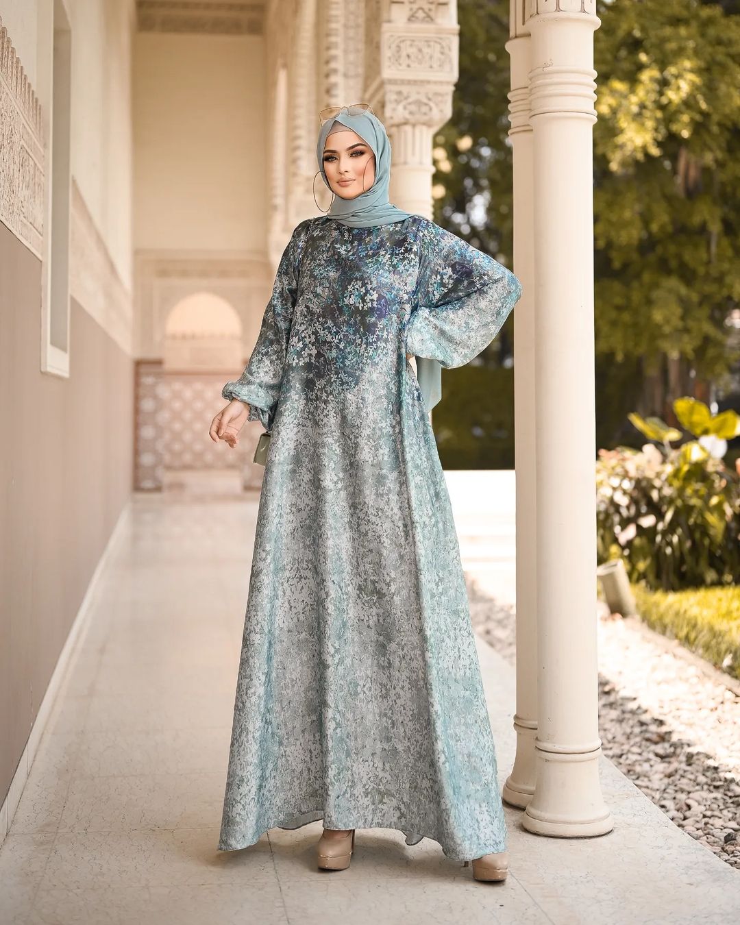 Layla Abaya Imported Abaya 3D Printed Abaya (Imported)