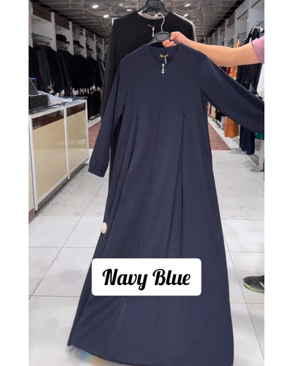 Samreen Zipper Abaya Basic Abaya Daily Wear Abaya