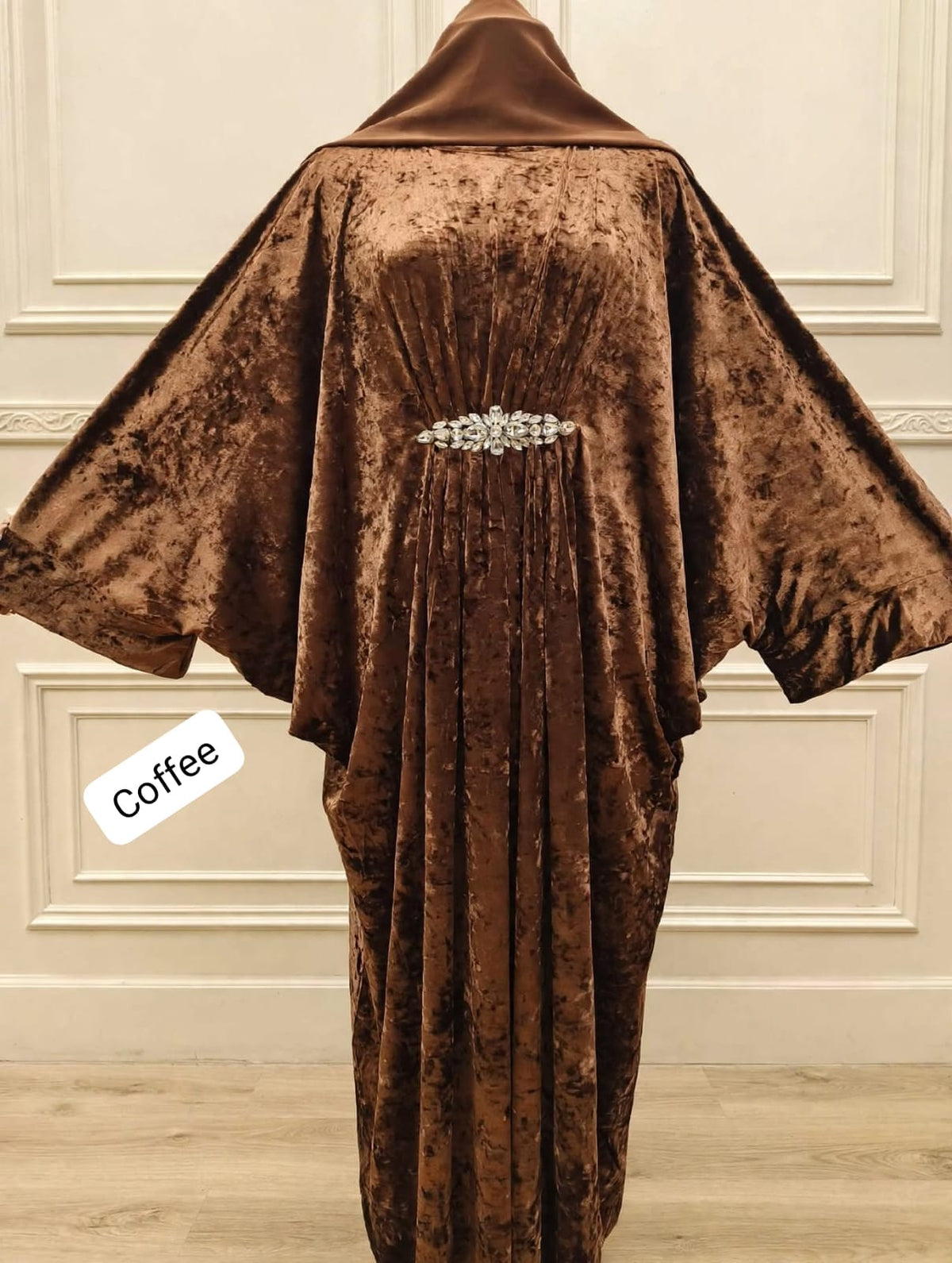 Al Rifa Velvet Abaya Kaftan  Abaya