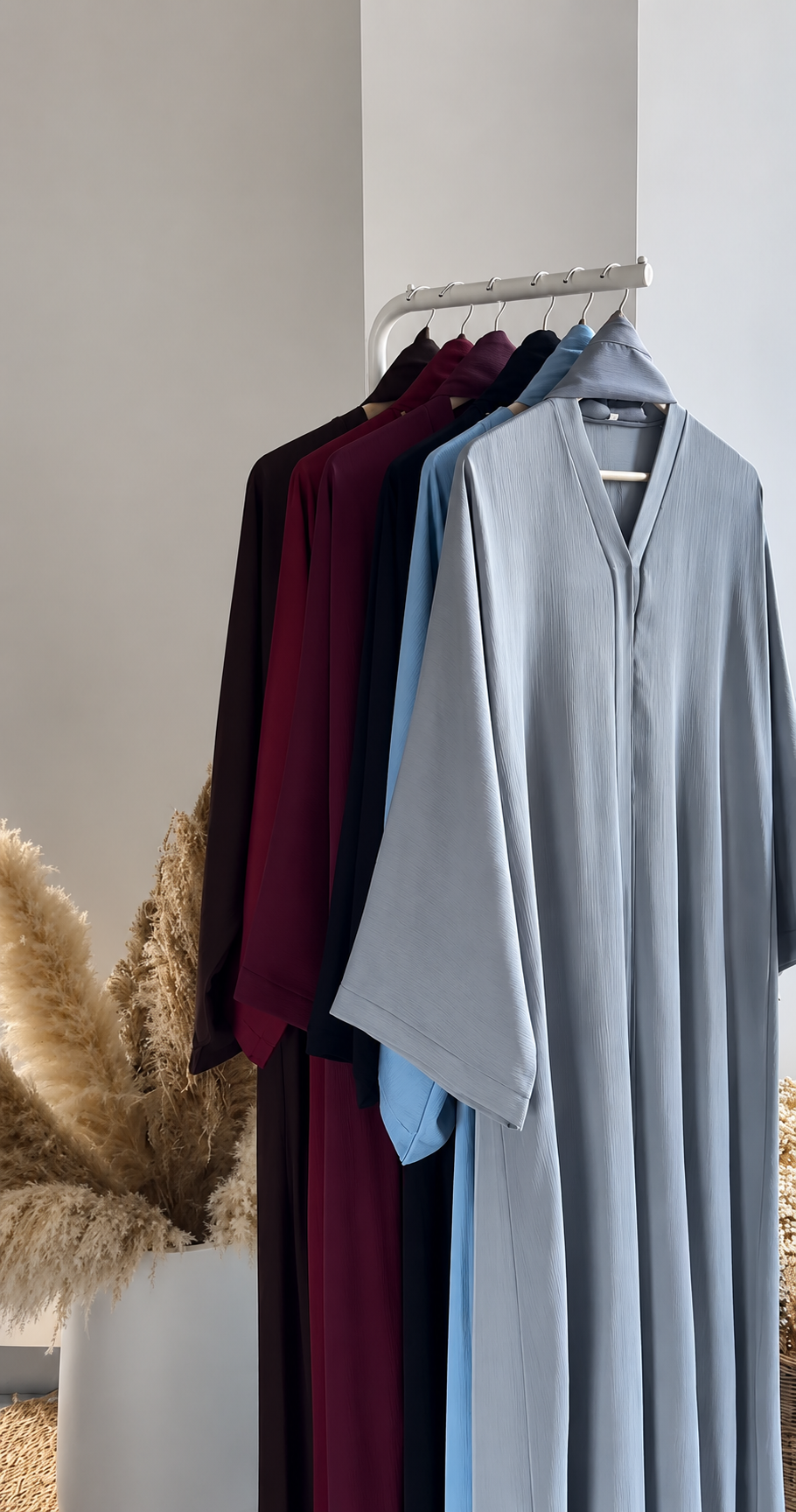 Al Sadia Abaya Plain Abaya Tiktok Fabric Abaya (Imported)