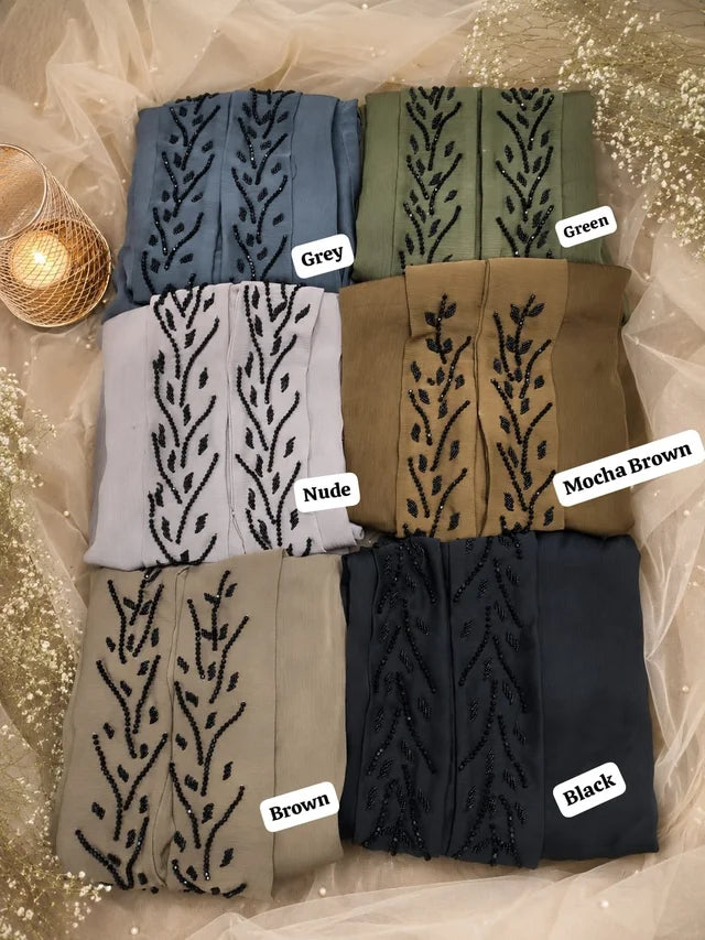 Al Amanah Abaya Imported Handwork Abaya (Imported Zoom)