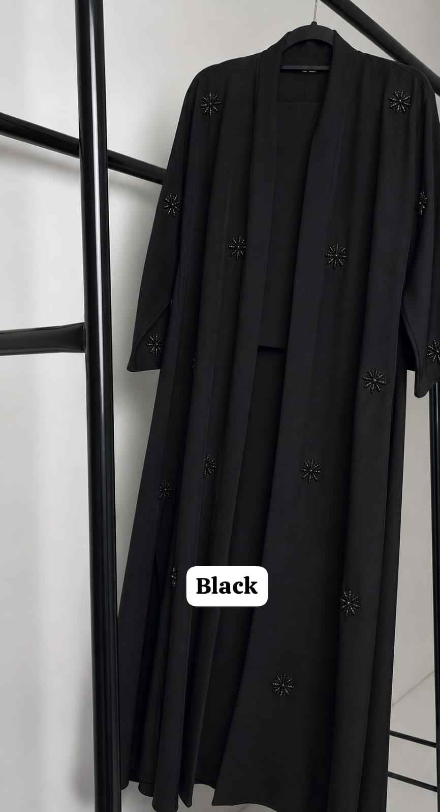Ayzal Abaya Handwork Abaya Tiktok Fabric Abaya (Imported)