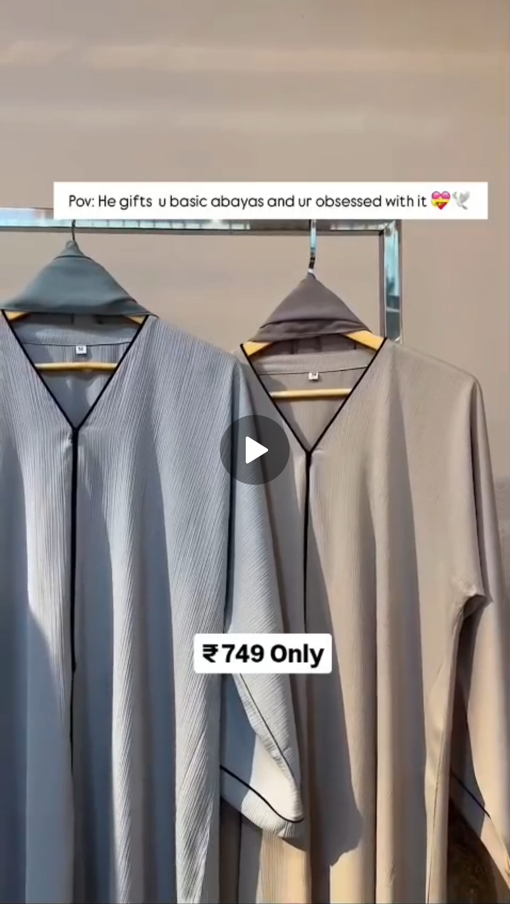 Aaliya Abaya Plain Abaya Tiktok Fabric Abaya (Imported)