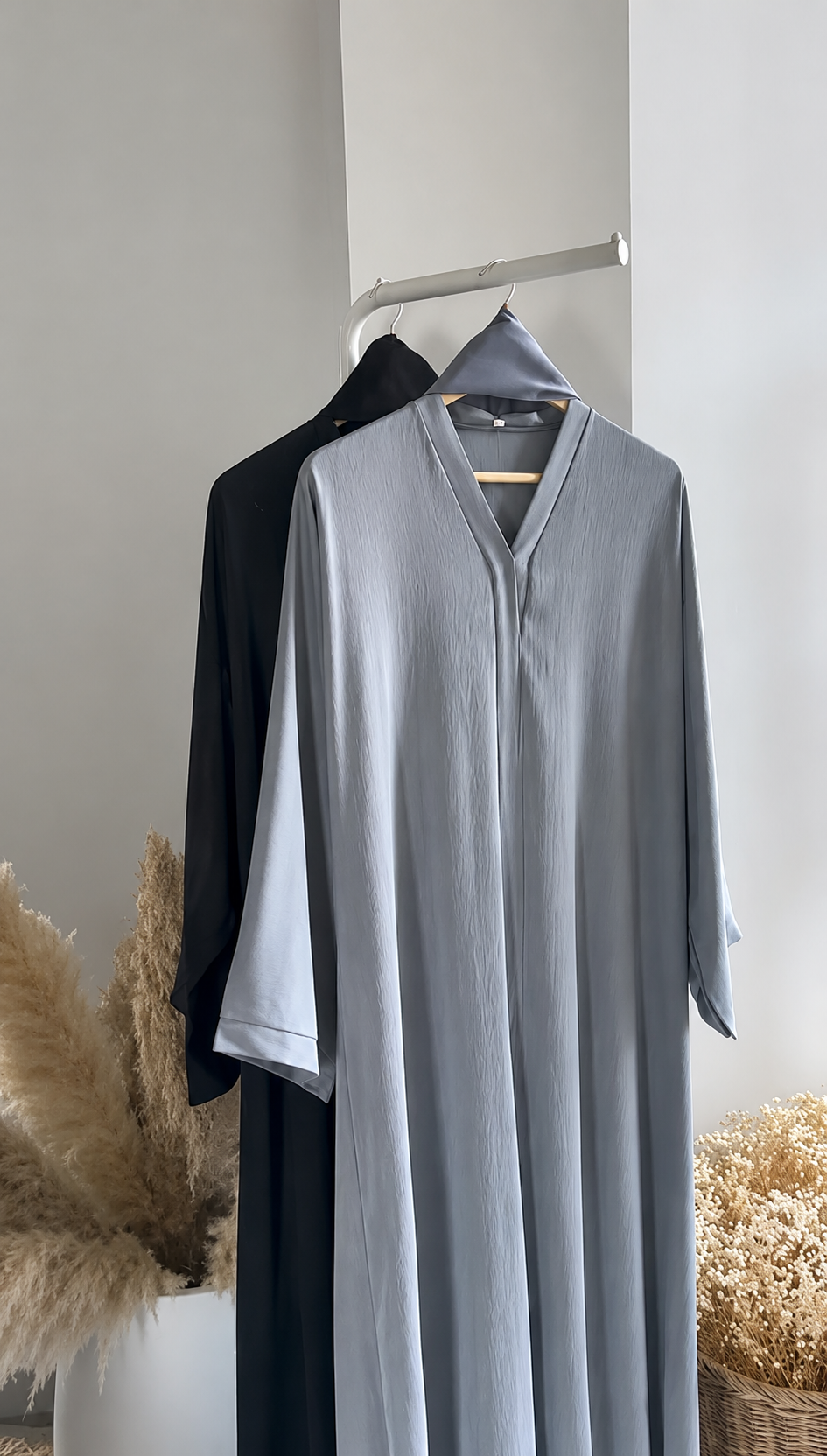 Al Sadia Abaya Plain Abaya Tiktok Fabric Abaya (Imported)