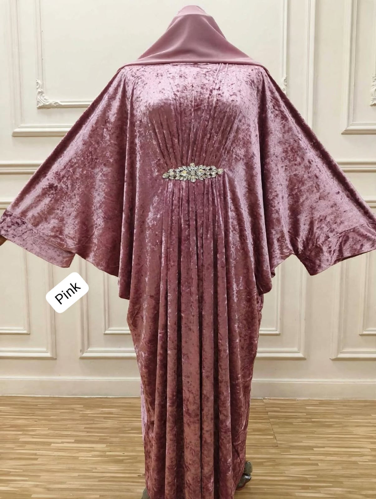 Al Rifa Velvet Abaya Kaftan  Abaya