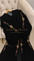 Farah Abaya Handwork Abaya Nida Fabric (Imported)