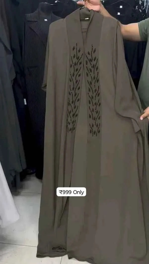 Al Amanah Abaya Imported Handwork Abaya (Imported Zoom)