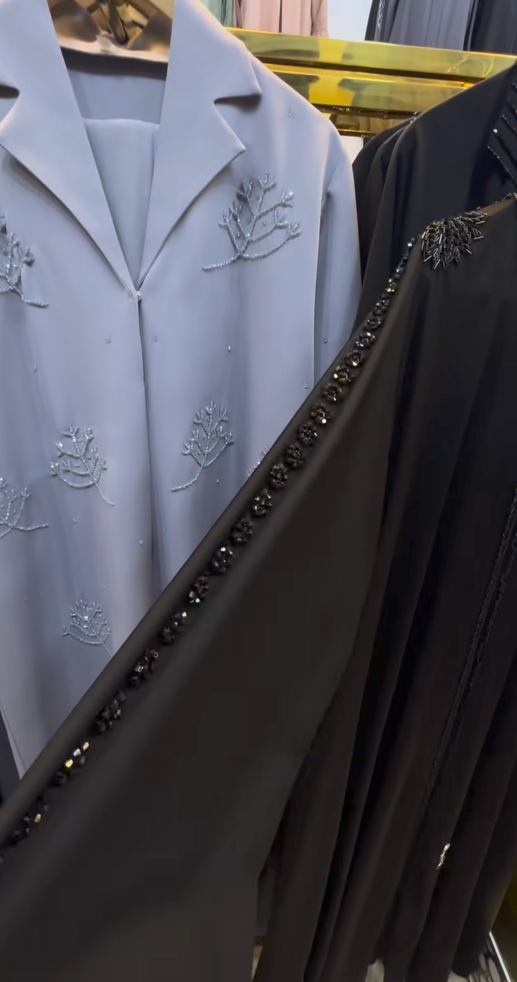 Al Maryam Abaya Handwork Abaya Nida Fabric Abaya (Imported)