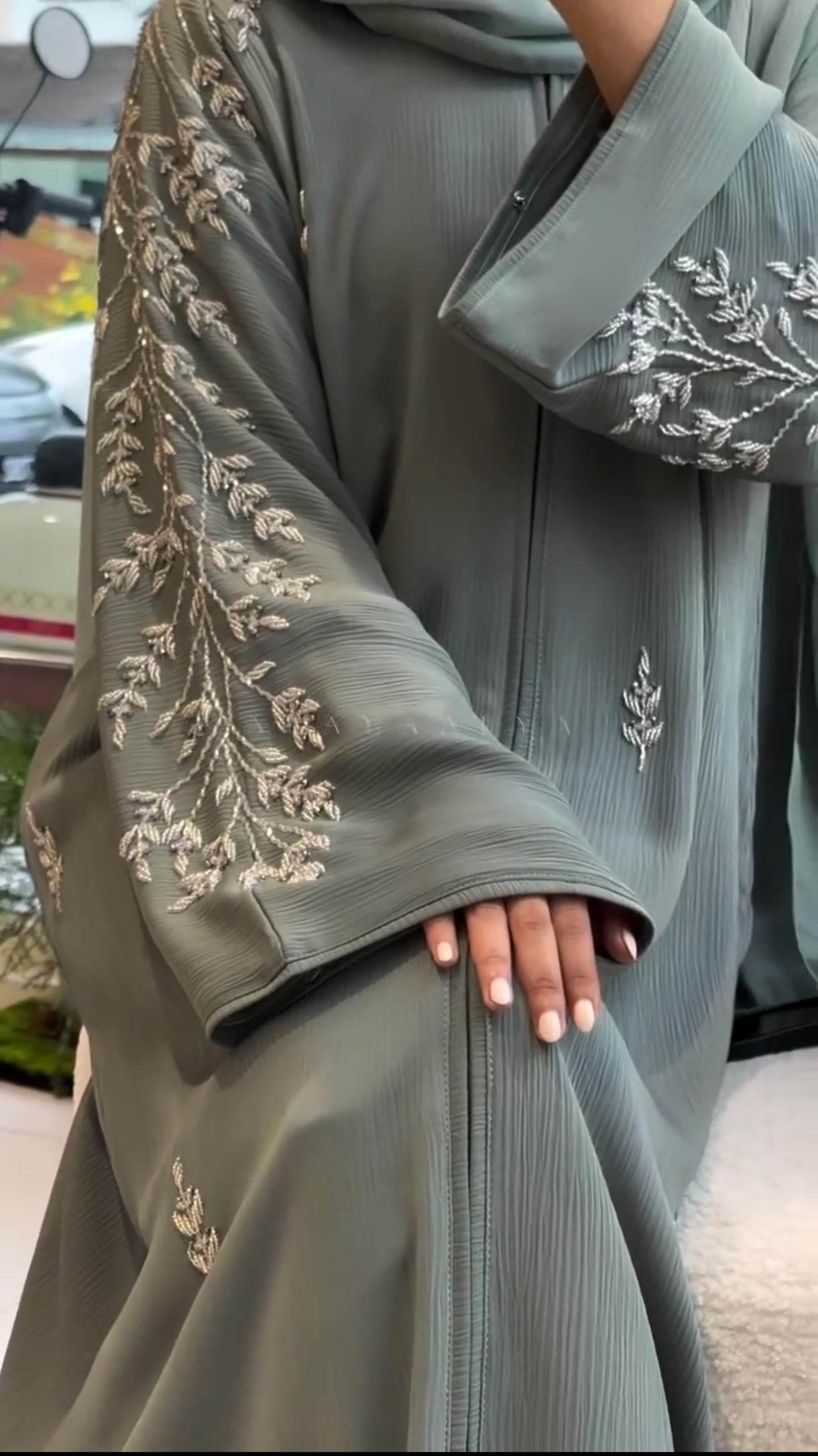 Aaliya Abaya Handwork Abaya Imported Tiktok Abaya