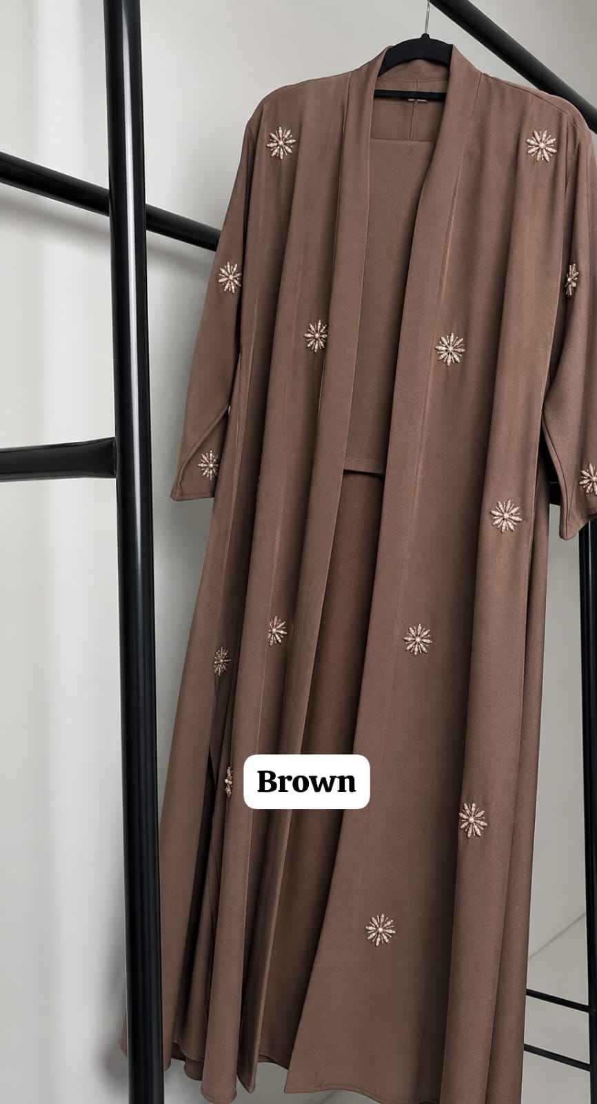 Ayzal Abaya Handwork Abaya Tiktok Fabric Abaya (Imported)