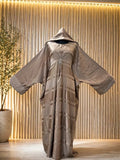 Safoora Abaya Imported Tiktok Fabric Kaftan Abaya (Imported)
