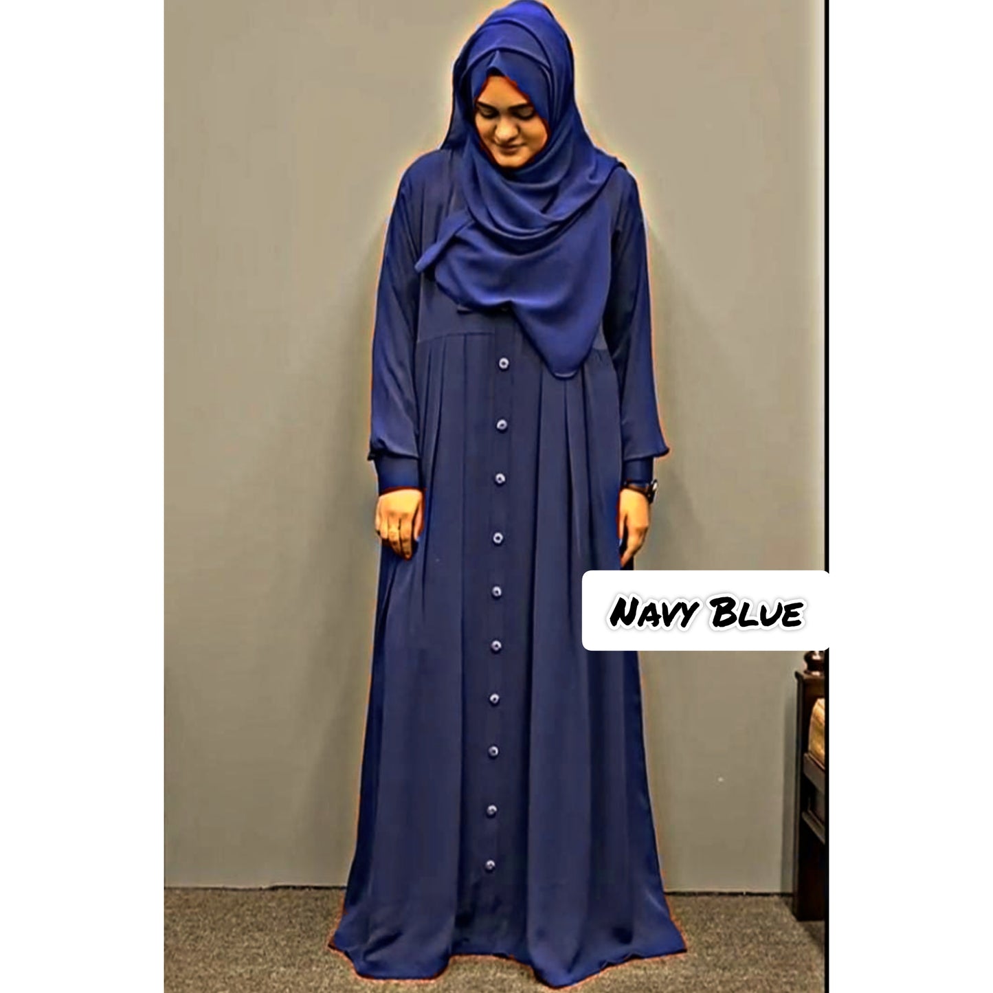 Today's Special Basic Cuffed Abaya